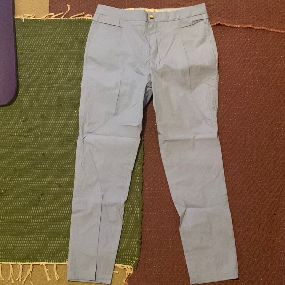 Fitted Periwinkle Scotch & Soda pants